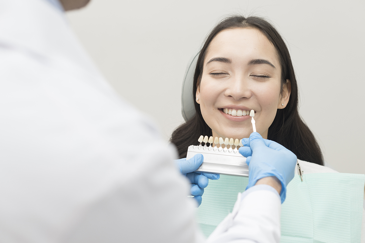 Lentes de contato dental 